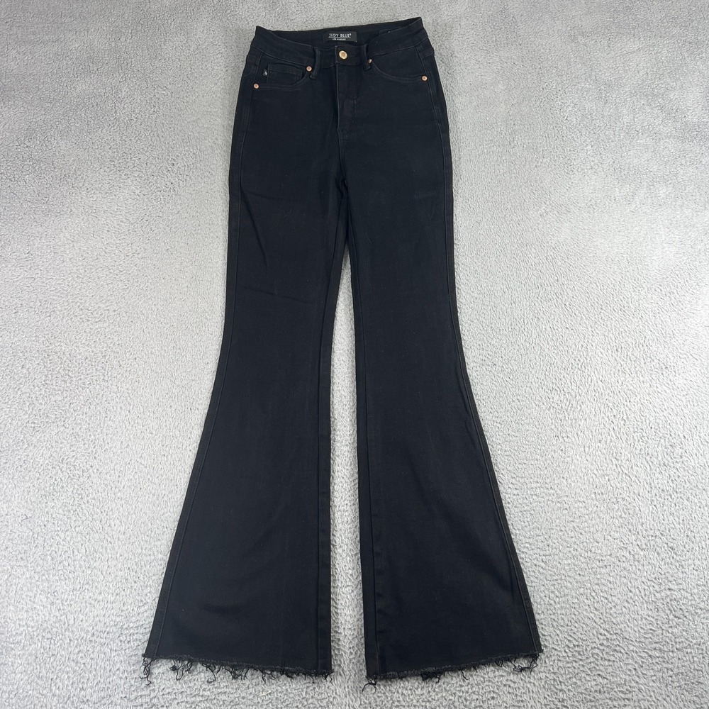 Judy Blue Black Flare Stretch Jeans Size 3/26 Style JB88699
